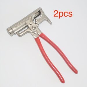 Household multi-functional universal hammer, Korean Shenzhen saw, forceps, saws, multi-purpose running river and Lake Hardware Tools – Red 2pcs