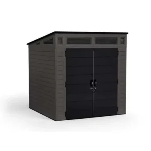 Best Barns Handmade Haven 10×12 Wood Shed Kit – Gable Roof, Eave Door (HHAVDE12)