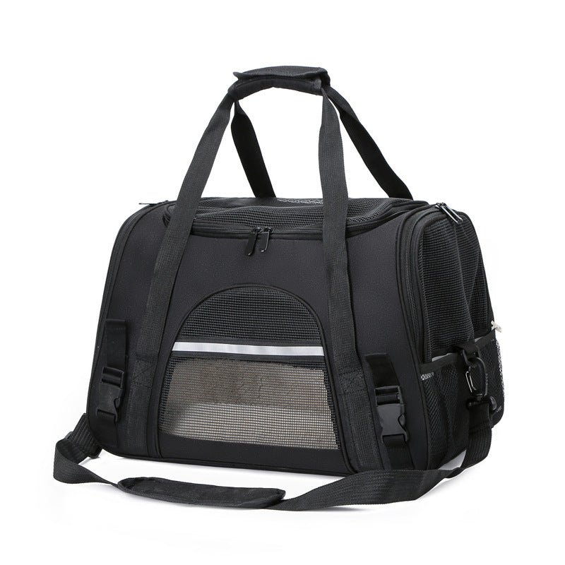 1613897981819.jpg Petarn Multifunctional Pet Shoulder Carrier for Cats & Dogs, Up to 22 lbs, Foldable, Oxford Cloth