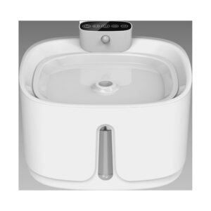 Smart Wireless Pet Water Fountain with Filter, 4000mAh Battery