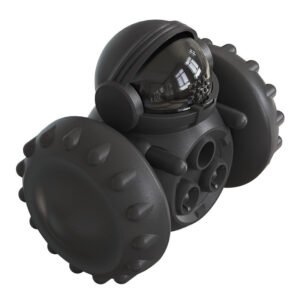 Petarn Interactive Slow Feeder Dog Toy, Puzzle Treat Dispenser