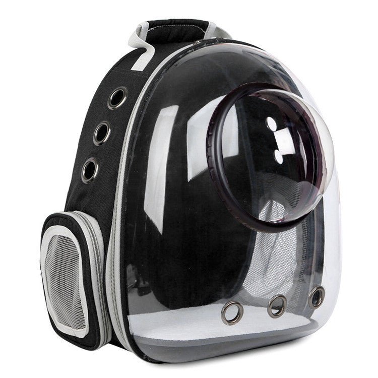 8541452112001.jpg Petarn Transparent Cat Backpack Carrier for Cats & Small Pets, Up to 26.5 lbs, Ventilated, PC & Oxford Fabric