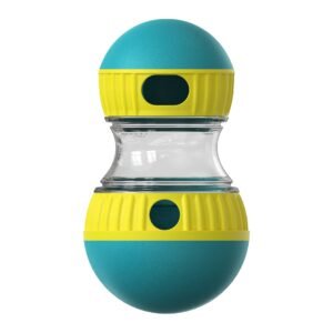Petarn Slow Feeder Dog Puzzle Toy, Interactive Rolling Treat Dispenser